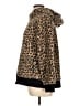 Calvin Klein 100% Polyester Animal Print Brown Jacket Size L - photo 5