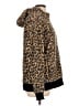 Calvin Klein 100% Polyester Animal Print Brown Jacket Size L - photo 4