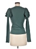 Zara Teal Long Sleeve Top Size M - photo 2