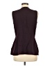 DKNY 100% Polyester Burgundy Sleeveless Blouse Size 8 - photo 2