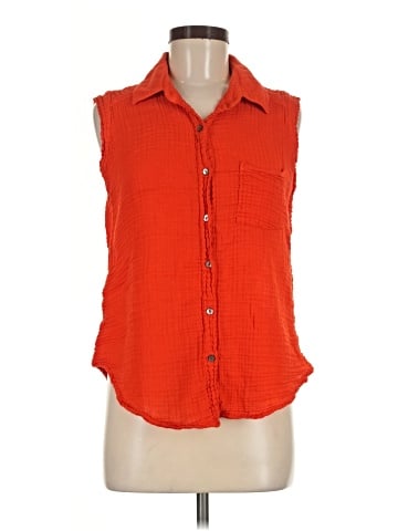 Michael Stars Sleeveless Button-Down Shirt (view 1)