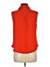 Michael Stars Orange Sleeveless Button-Down Shirt Size Med (1) - photo 2