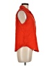 Michael Stars Orange Sleeveless Button-Down Shirt Size Med (1) - photo 4