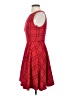 Elle Argyle Red Cocktail Dress Size 2 - photo 5