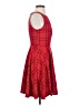 Elle Argyle Red Cocktail Dress Size 2 - photo 4