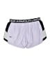 Under Armour 100% Polyester Color Block Purple Athletic Shorts Size L - photo 1