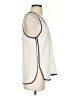 Joie 100% Silk Ivory Sleeveless Silk Top Size S - photo 4