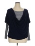 Chico's Blue 3/4 Sleeve T-Shirt Size XL (3) - photo 1