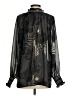 CAbi 100% Polyester Black Long Sleeve Blouse Size S - photo 2