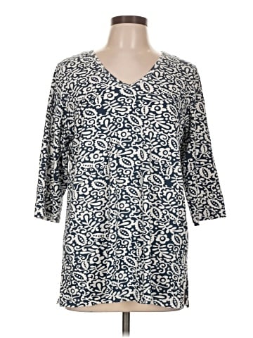 La Cera 3/4 Sleeve Blouse (view 1)