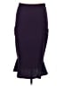 Olivia Blu Solid Purple Formal Skirt Size M - photo 1