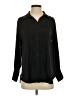 By Anthropologie 100% Polyester Black Long Sleeve Blouse Size XXS - photo 1