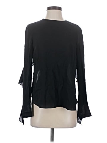A.L.C. Long Sleeve Silk Top (view 1)