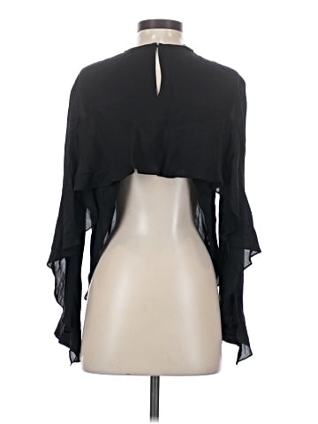 A.L.C. Long Sleeve Silk Top (view 2)
