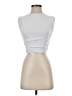 Zara Silver Sleeveless Top Size S - photo 1