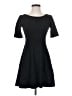 J.Crew Solid Black Casual Dress Size 2 - photo 1