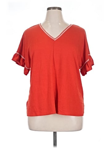 Max Studio Short Sleeve Top (view 1)