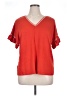 Max Studio Red Short Sleeve Top Size 1X - photo 1