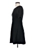 J.Crew Solid Black Casual Dress Size 2 - photo 5