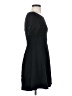 J.Crew Solid Black Casual Dress Size 2 - photo 4