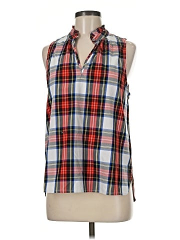 J.Crew Sleeveless Button-Down Shirt (view 1)