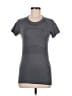 Lululemon Athletica Gray Active T-Shirt Size 6 - photo 1