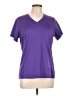 Xersion 100% Polyester Purple Active T-Shirt Size L - photo 1