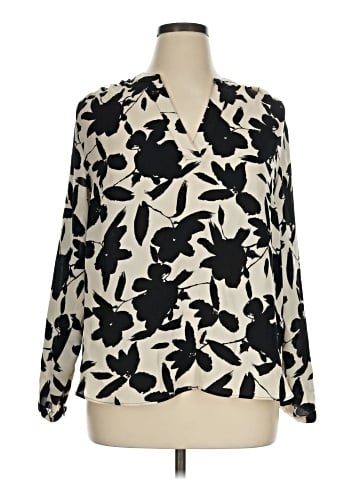 Ava & Viv Long Sleeve Blouse (view 1)