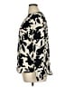 Ava & Viv 100% Polyester Print Black Long Sleeve Blouse Size 14 (X) - photo 5