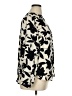 Ava & Viv 100% Polyester Print Black Long Sleeve Blouse Size 14 (X) - photo 4