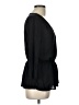 Bebe Black 3/4 Sleeve Blouse Size L - photo 4