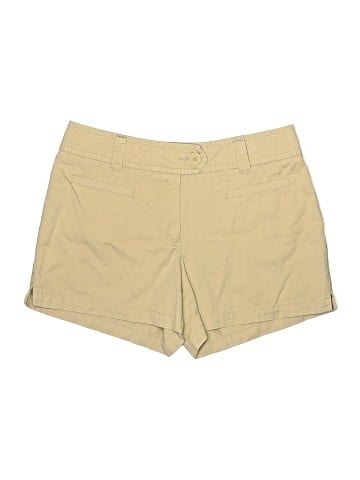 New York & Company Khaki Shorts (view 1)