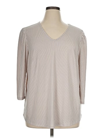 Adrianna Papell 3/4 Sleeve T-Shirt (view 1)
