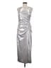 1.State Metallic Silver Cocktail Dress Size M - photo 1