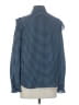 Who What Wear 100% Polyester Houndstooth Blue Long Sleeve Blouse Size S - photo 2