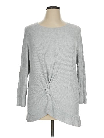 Simply Vera Vera Wang 3/4 Sleeve T-Shirt (view 1)