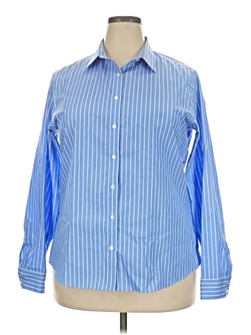 Lands' End Long Sleeve Button-Down Shirt (view 1)