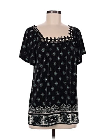 Lavish Short Sleeve Blouse (view 1)