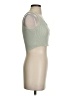 Zara Green Sleeveless Top Size S - photo 4