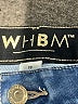 White House Black Market Color Block Blue Jeans Size 10 - photo 7