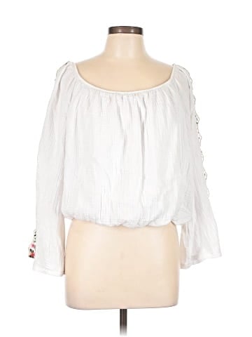 Francesca's 3/4 Sleeve Blouse (view 1)