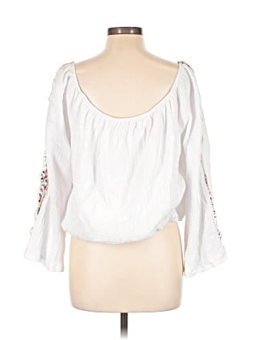 Francesca's 3/4 Sleeve Blouse (view 2)