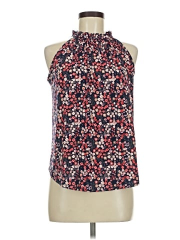 Always Indigo Sleeveless Blouse (view 1)