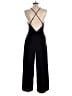1.State 100% Polyester Solid Black Jumpsuit Size M - photo 2