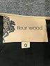 Fleur Wood Black Kimono Size XS (0) - photo 7