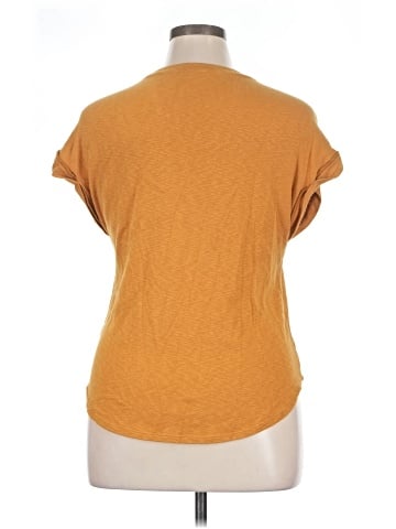 Marled Essentials Short Sleeve Top (view 2)