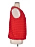 Liz Claiborne 100% Polyester Red Sleeveless Blouse Size XL - photo 4