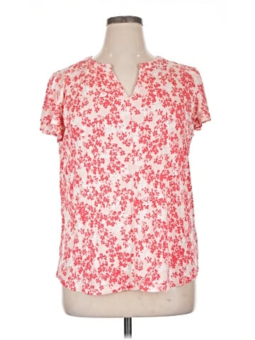 Liz Claiborne Short Sleeve Blouse (view 1)