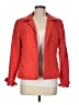Nina Mclemore 100% Silk Red Silk Blazer Size 8 - photo 1