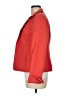 Nina Mclemore 100% Silk Red Silk Blazer Size 8 - photo 5